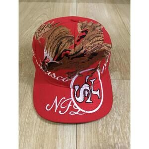 Vintage San Francisco Big Logo Snapback Rare Football The Game Custom NFL Men’s